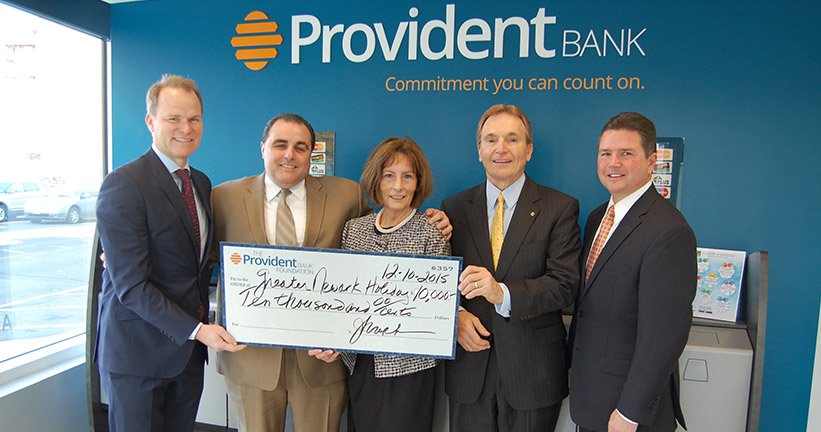 Provident Donate 10000 USD to Greater Newark Holiday Fund - Banks PA NJ
