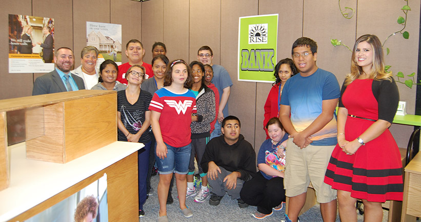 Provident Mock Bank At RISE School - Financial Education